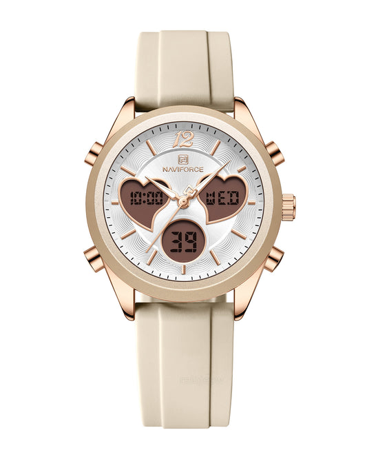 Reloj Naviforce Mujer Beige NF5045T-BG
