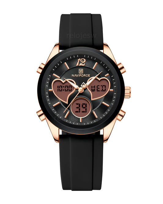 Reloj Naviforce Mujer Negro NF5045T-NEOR