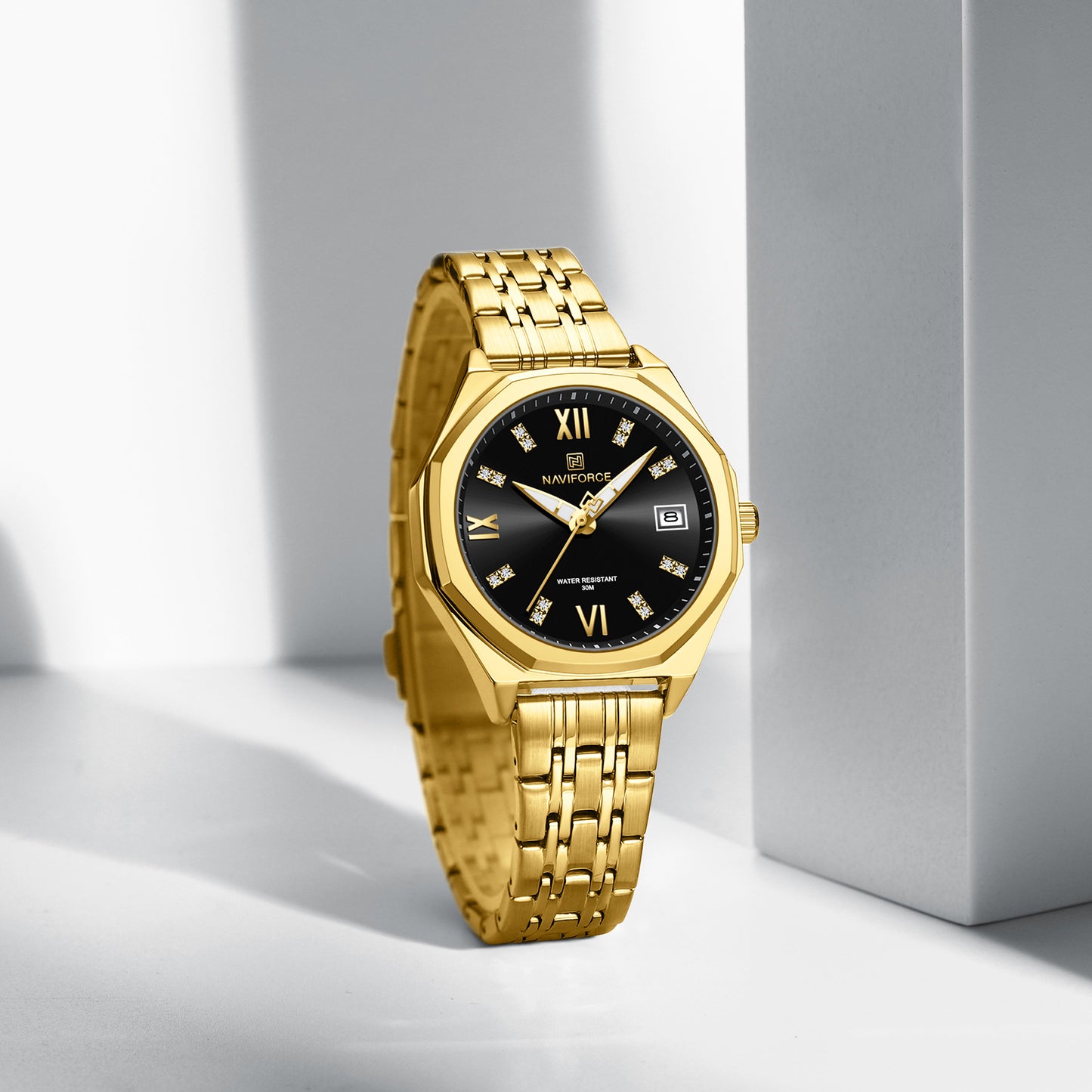 Reloj Naviforce Mujer Dorado NF5052-DONE