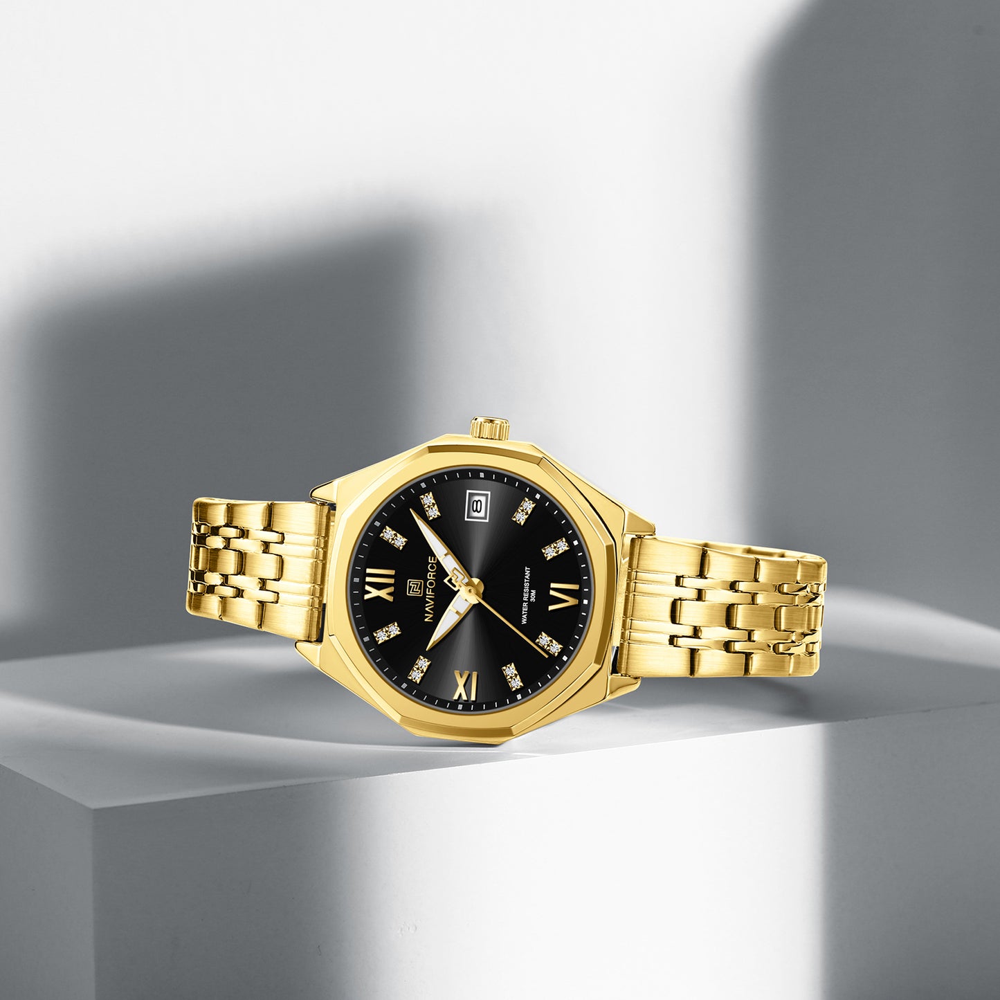 Reloj Naviforce Mujer Dorado NF5052-DONE