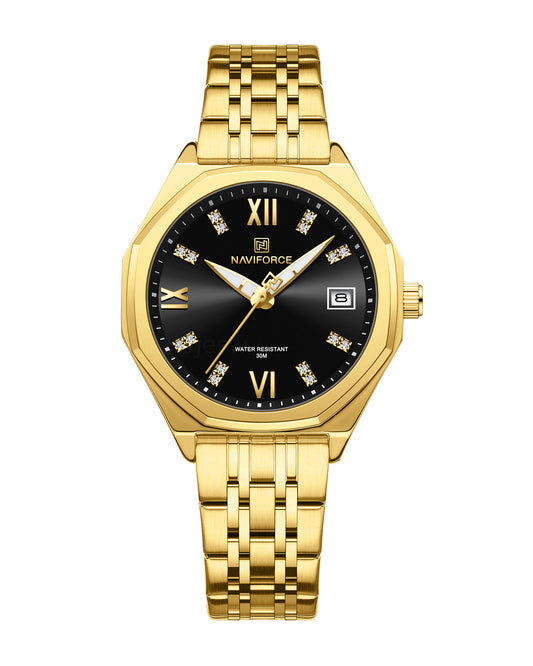 Reloj Naviforce Mujer Dorado NF5052-DONE