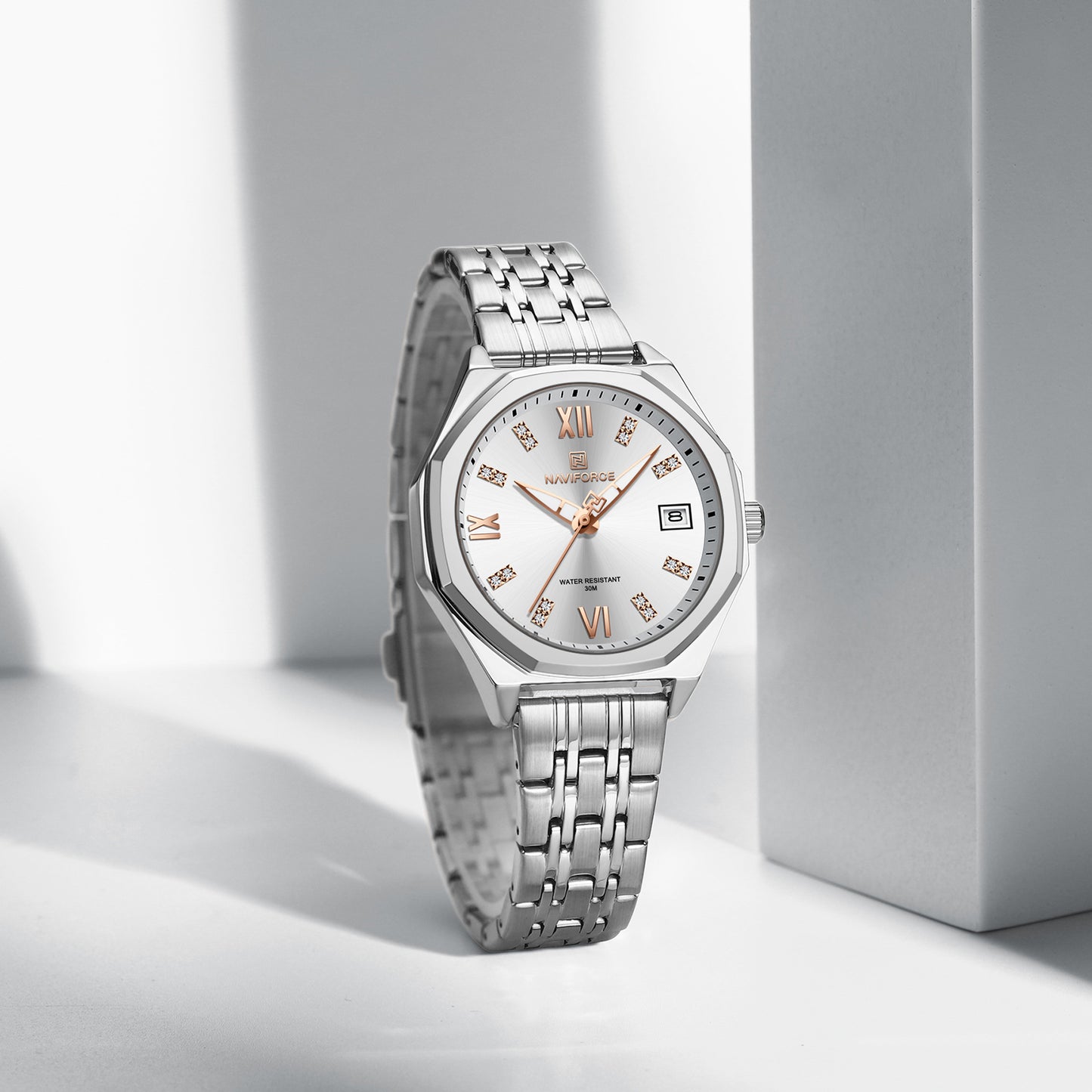 Reloj Naviforce Mujer Plateado NF5052-PLPL