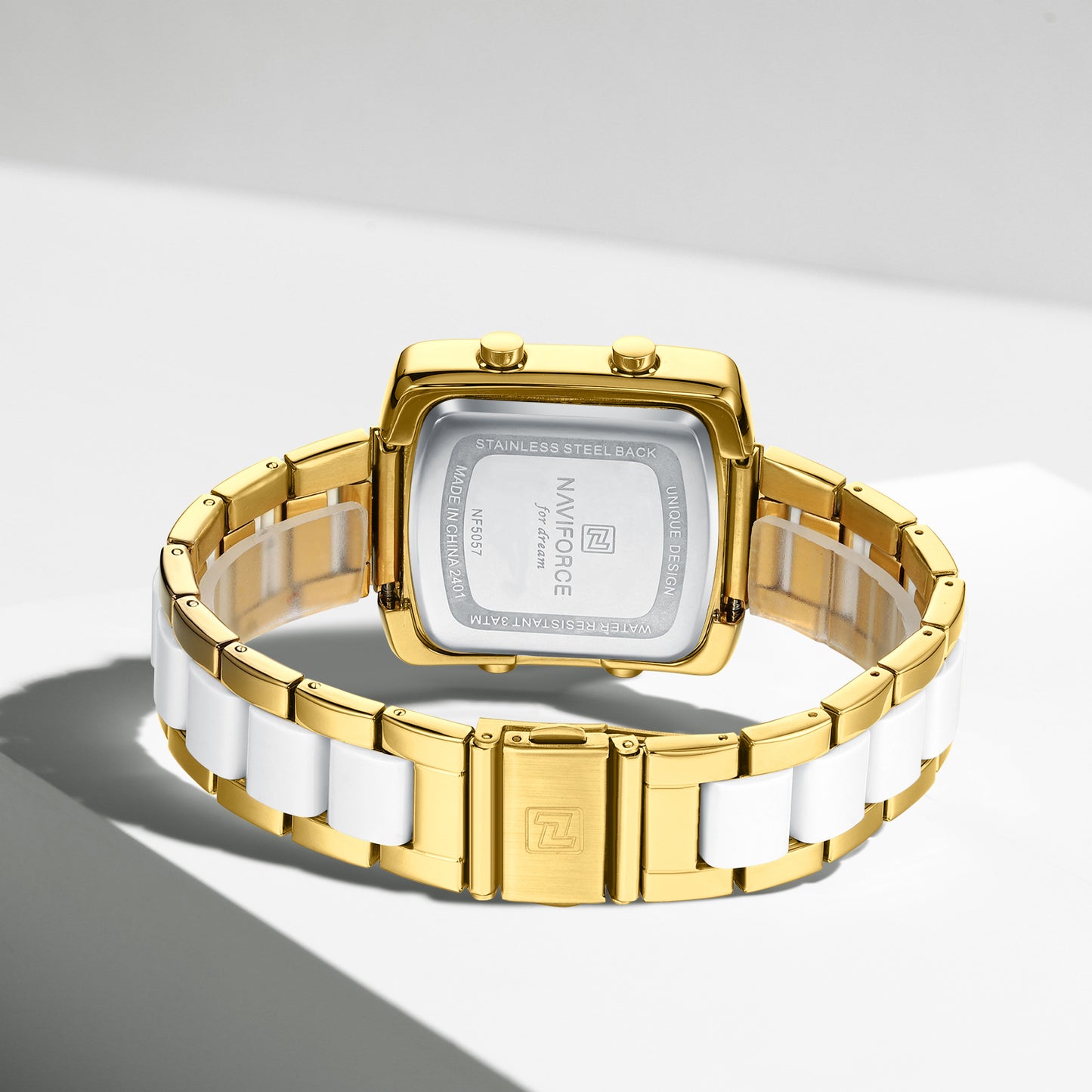 Reloj Naviforce Mujer Dorado NF5057-DOBL
