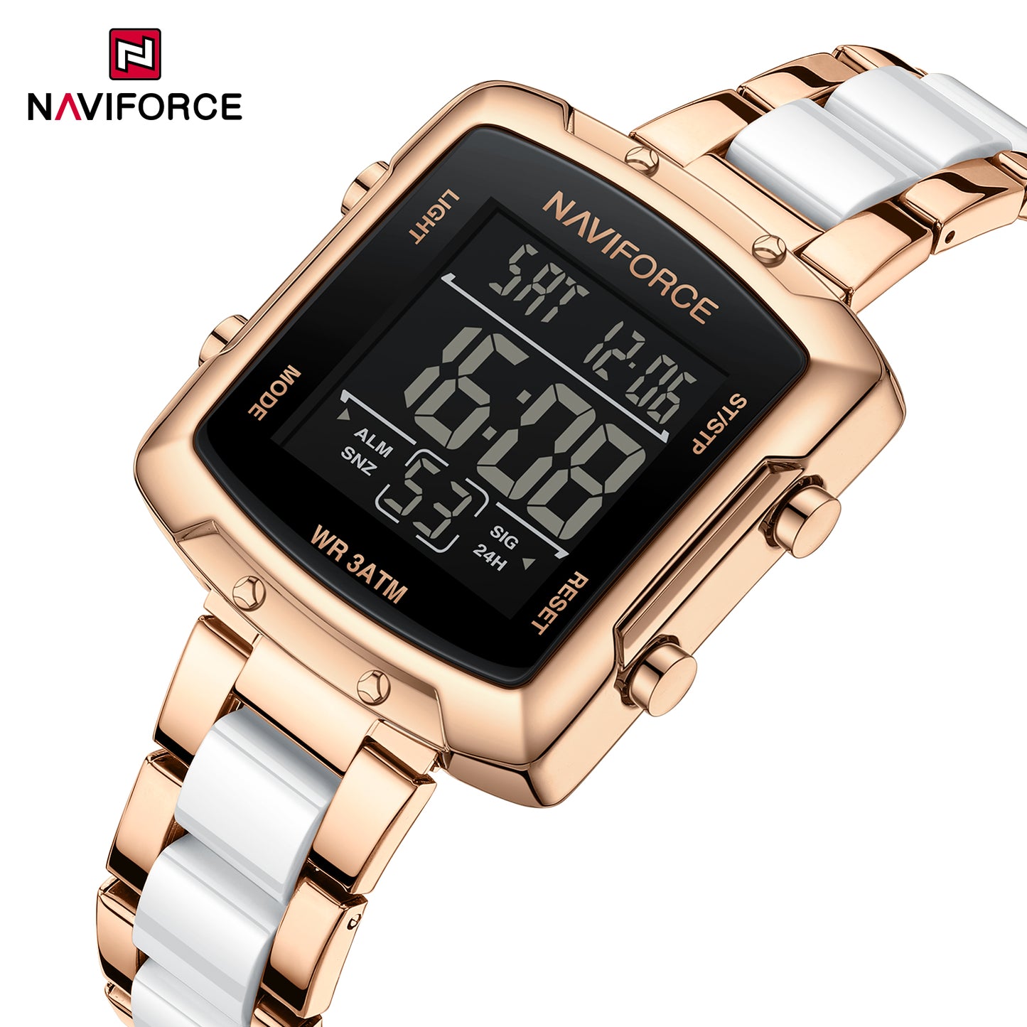 Reloj Naviforce Mujer Oro Rosa NF5057-ORBL
