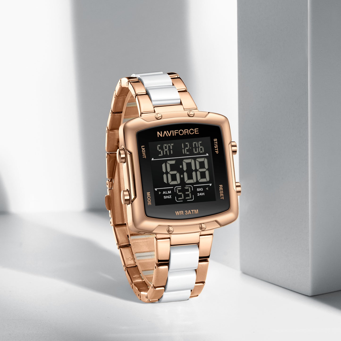 Reloj Naviforce Mujer Oro Rosa NF5057-ORBL