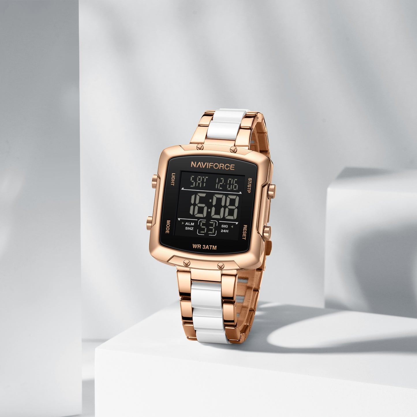 Reloj Naviforce Mujer Oro Rosa NF5057-ORBL