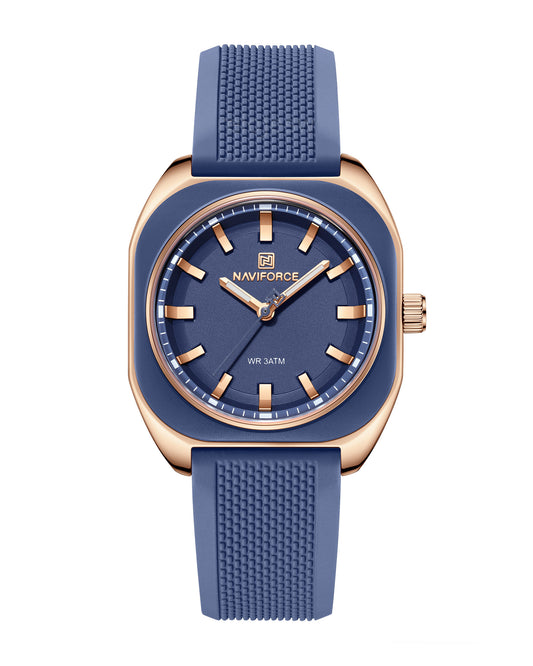 Reloj Naviforce Mujer Azul Oro Rosa NF5061-AZOR