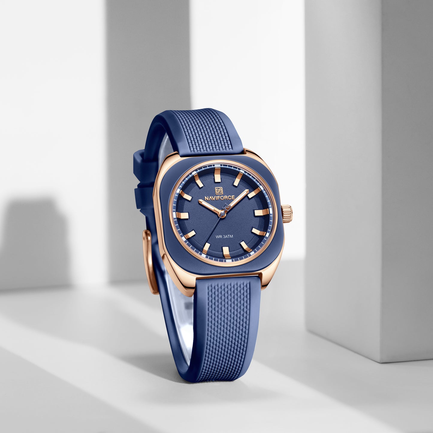 Reloj Naviforce Mujer Azul Oro Rosa NF5061-AZOR