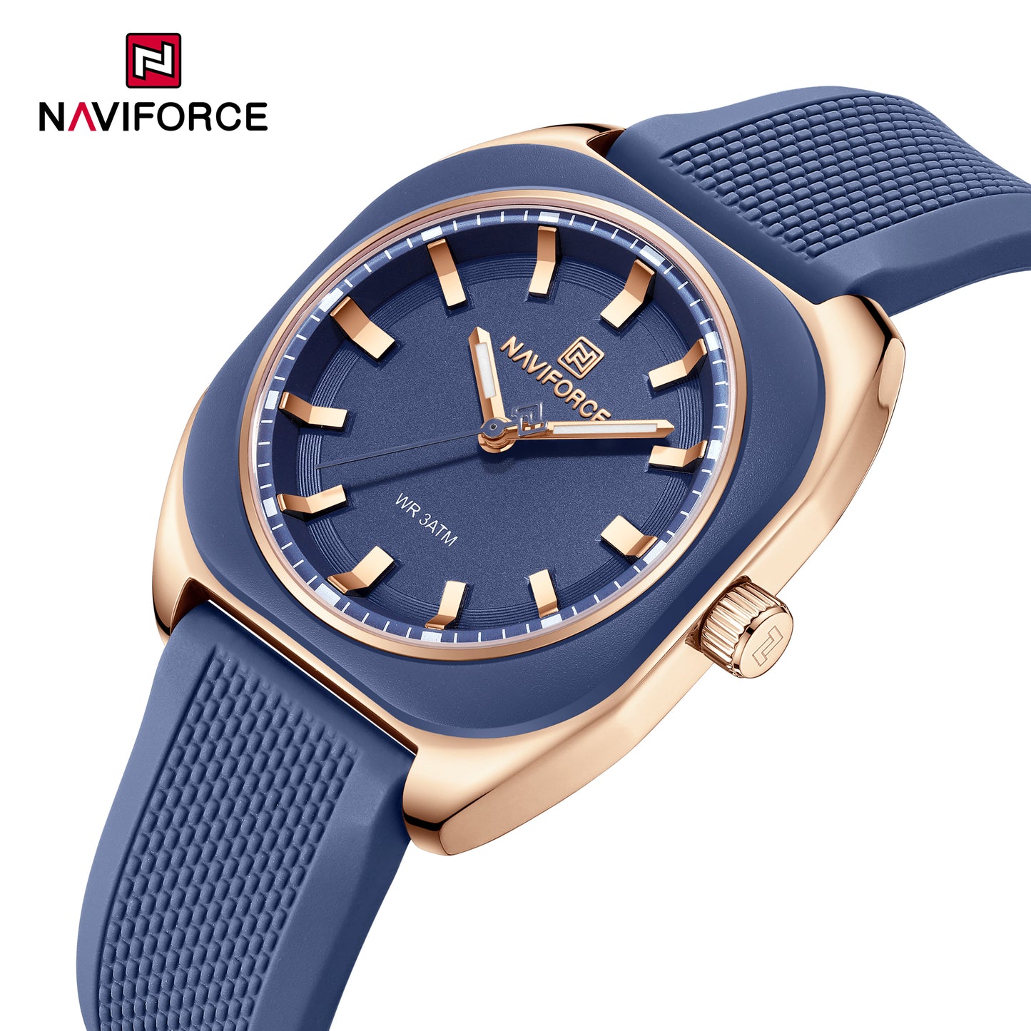 Reloj Naviforce Mujer Azul Oro Rosa NF5061-AZOR