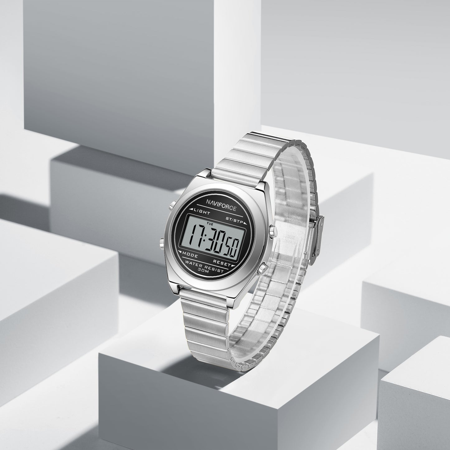 Reloj Naviforce Mujer Plateado NF5066-PL