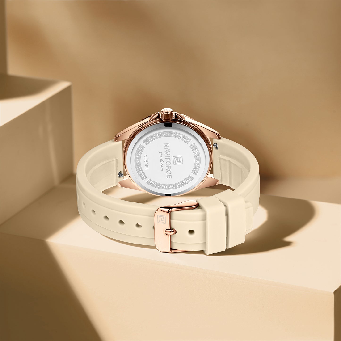 Reloj Naviforce Mujer Beige NF5068-BG