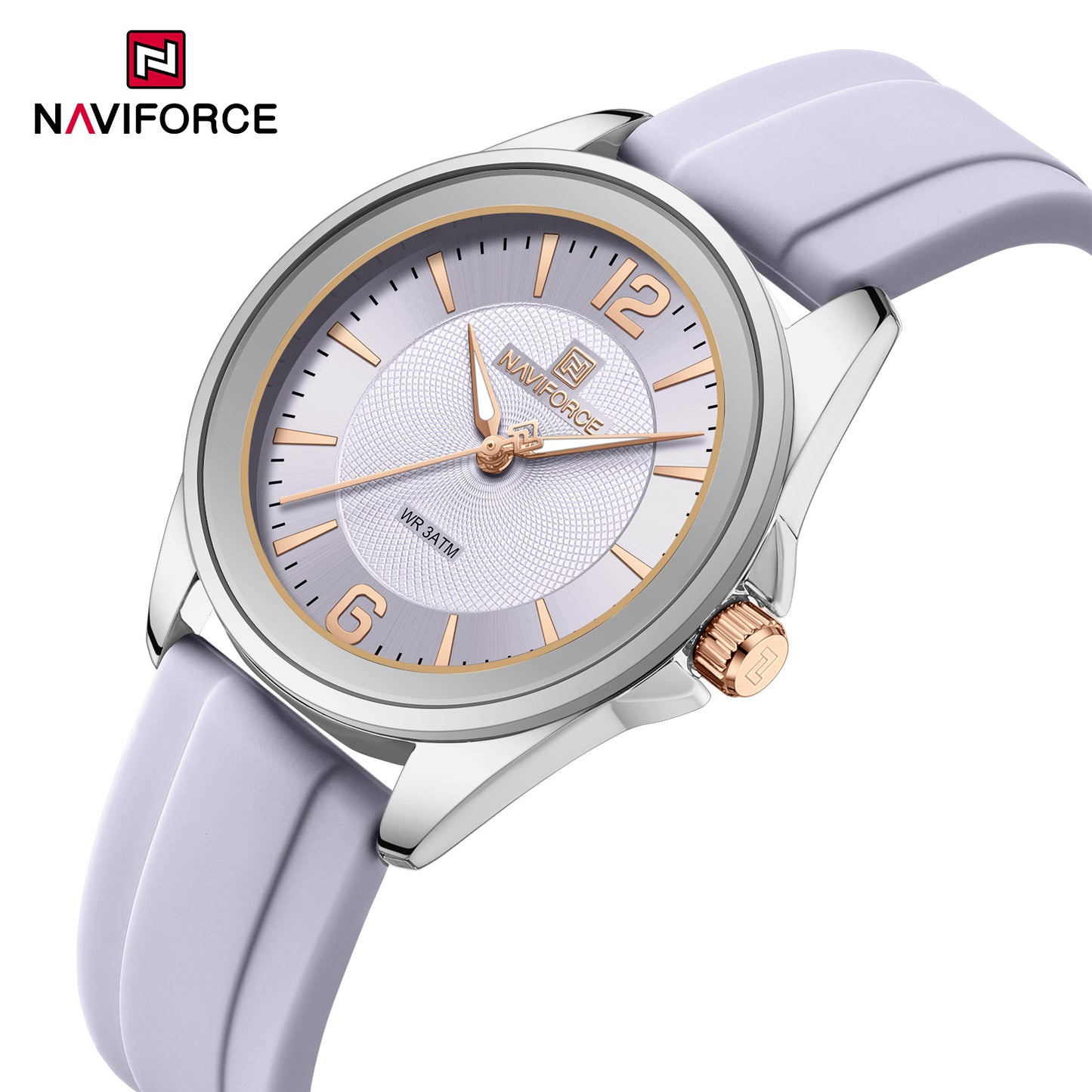 Reloj Naviforce Mujer Original Morado NF5068-LIPL
