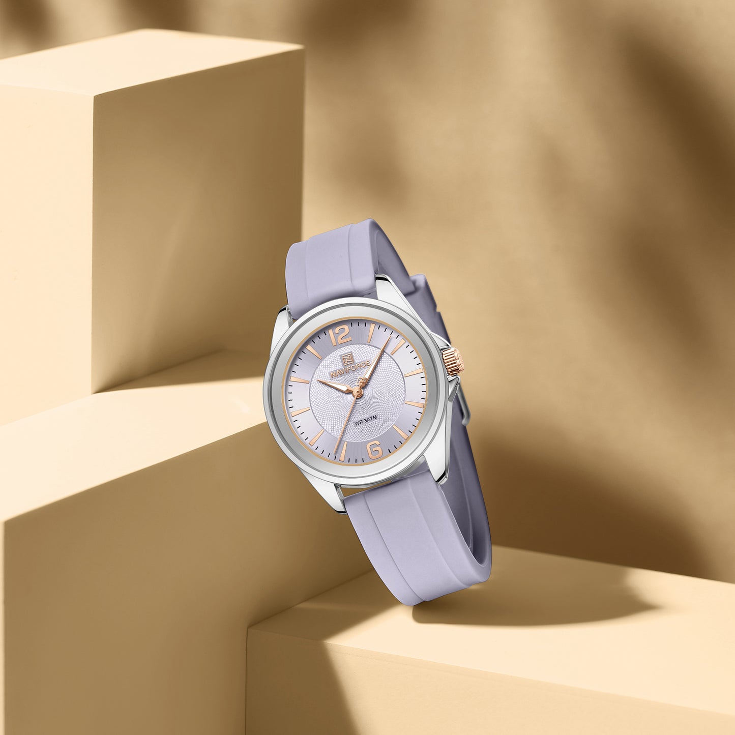 Reloj Naviforce Mujer Original Morado NF5068-LIPL