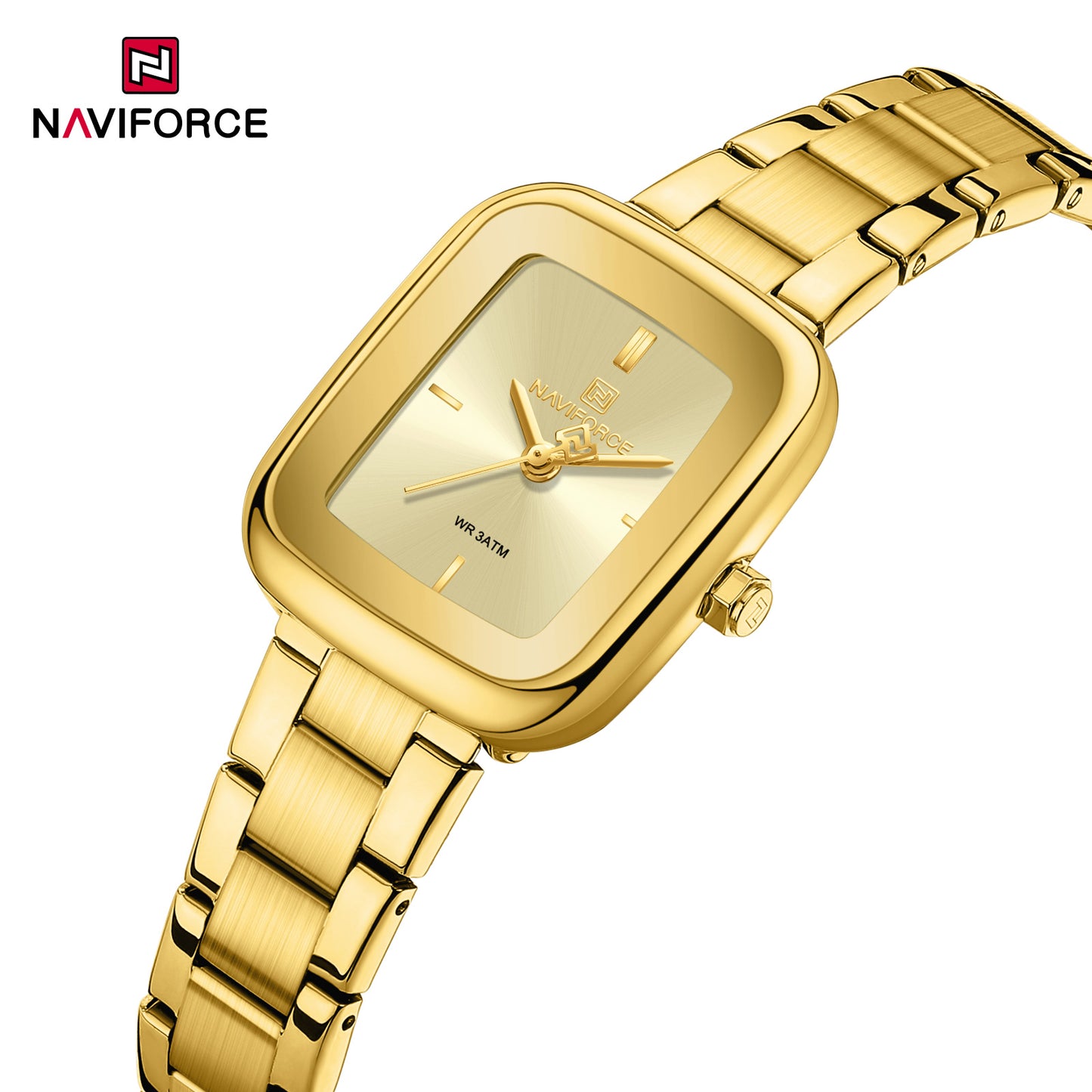 Reloj Naviforce Mujer Original Dorado NF5075-DODO