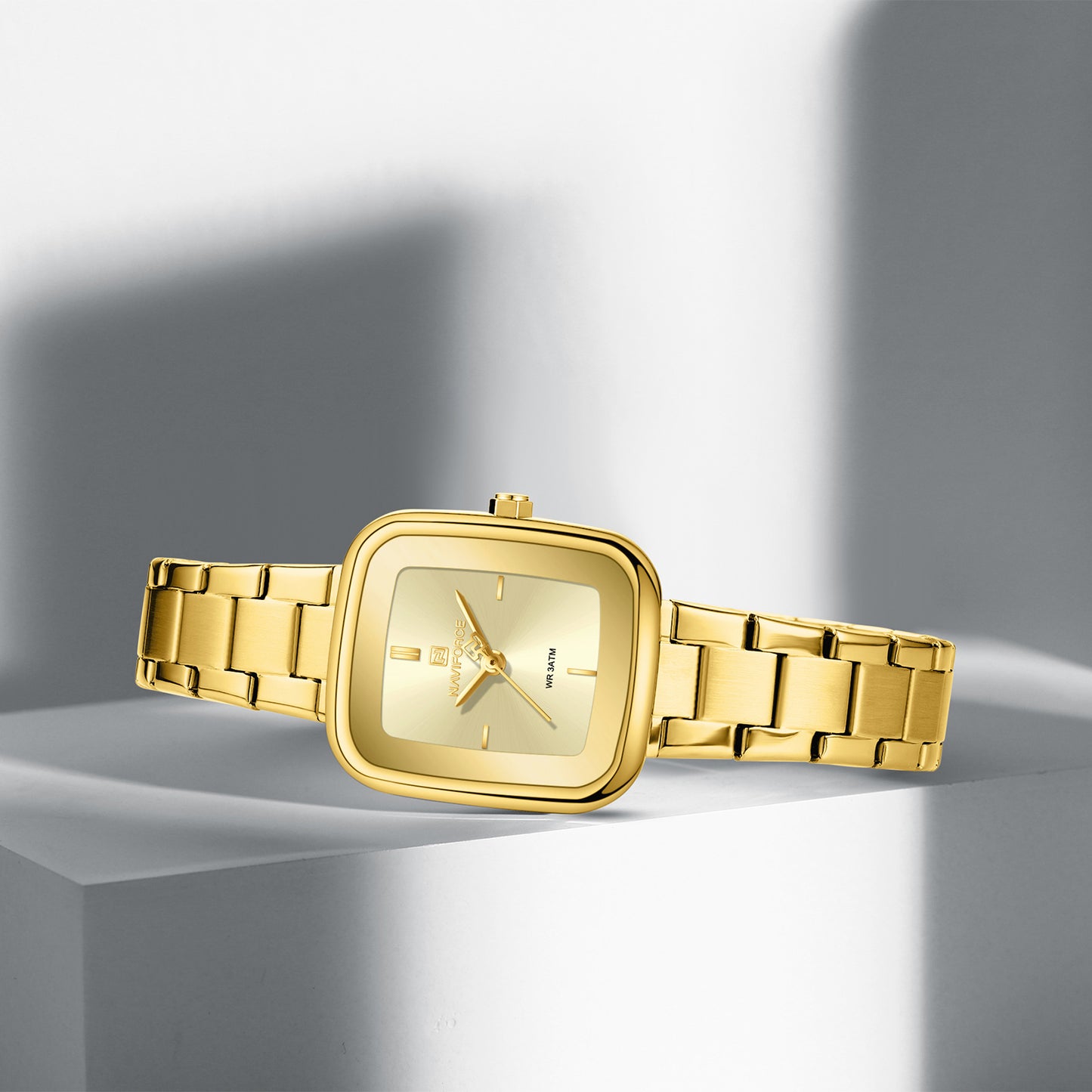 Reloj Naviforce Mujer Original Dorado NF5075-DODO