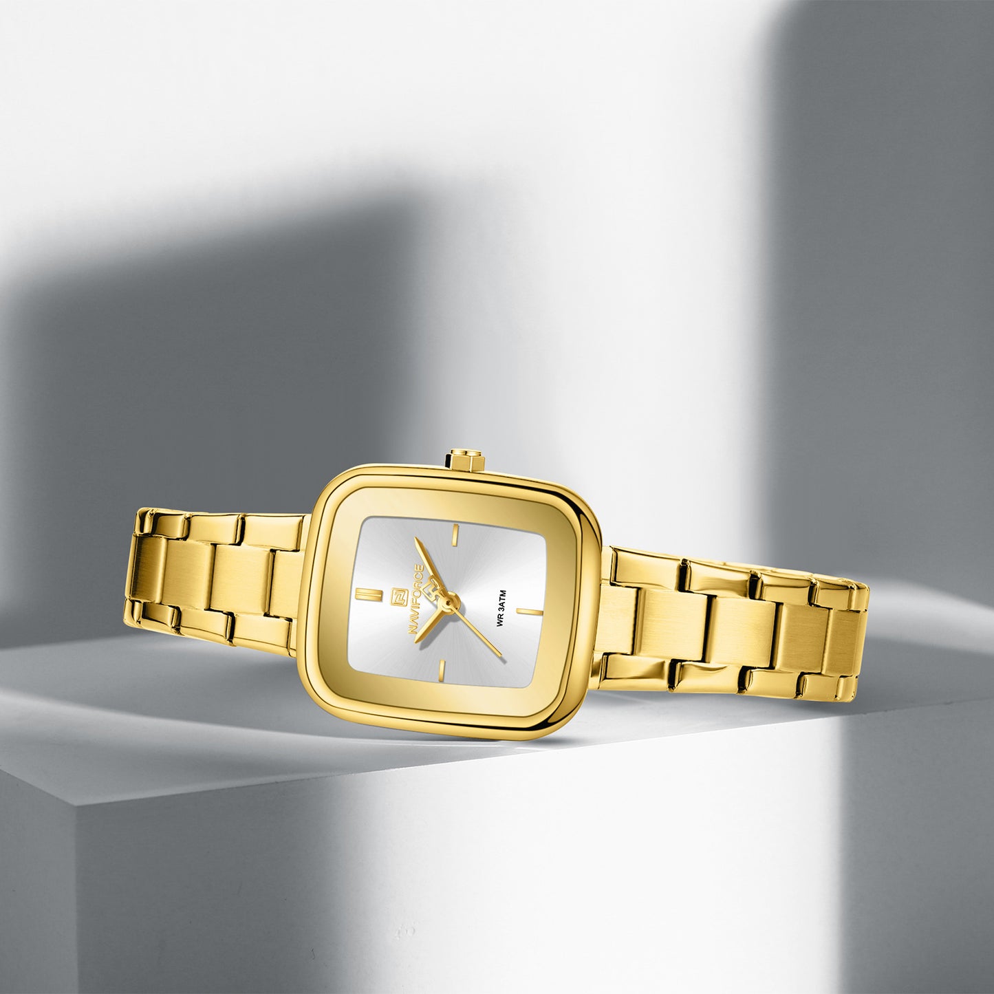 Reloj Naviforce Mujer Original Dorado NF5075-DOPL