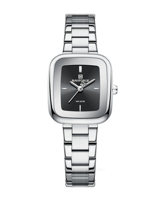 Reloj Naviforce Mujer Original Plateado NF5075-PLNE