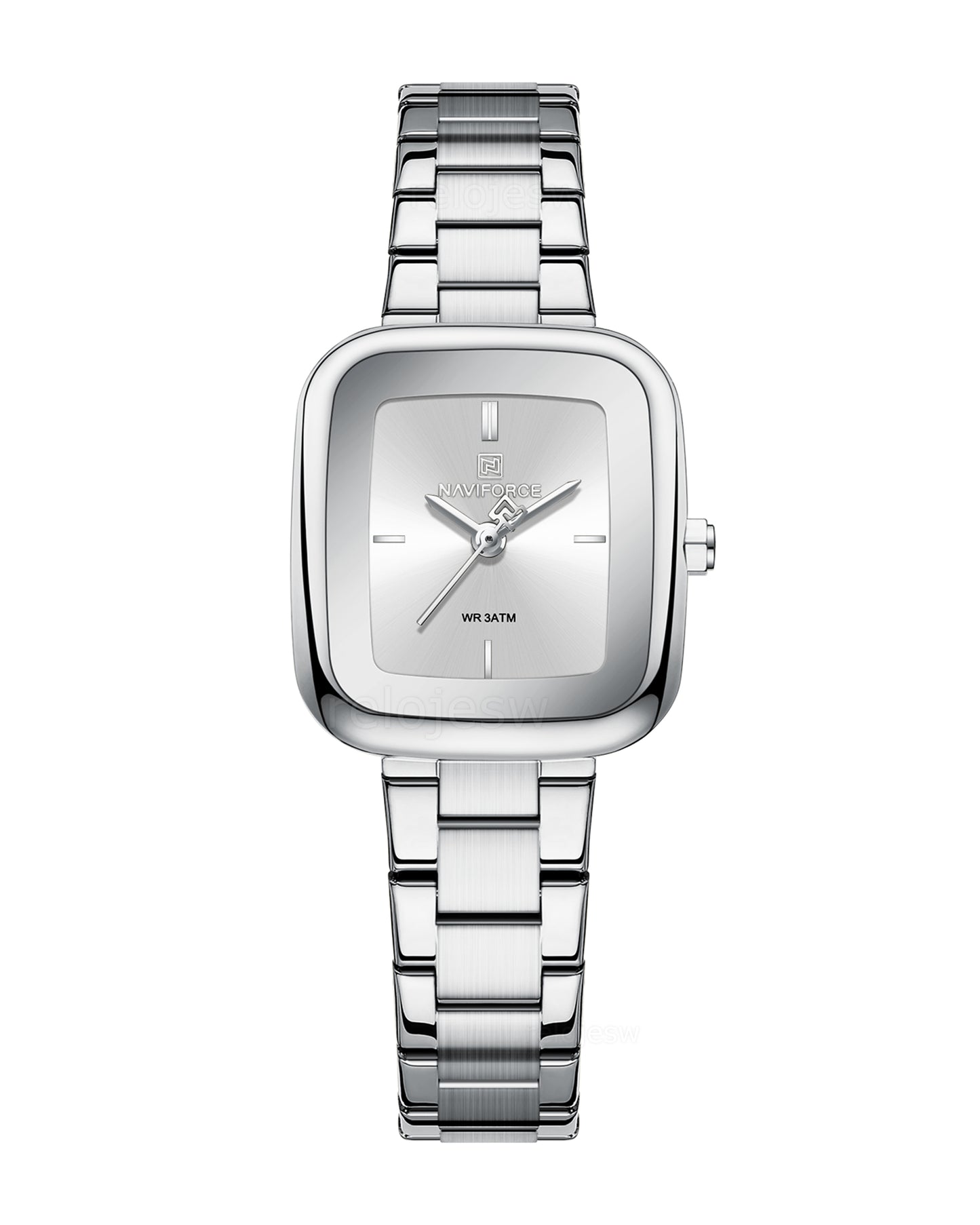 Reloj Naviforce Mujer Original Plateado NF5075-PLPL