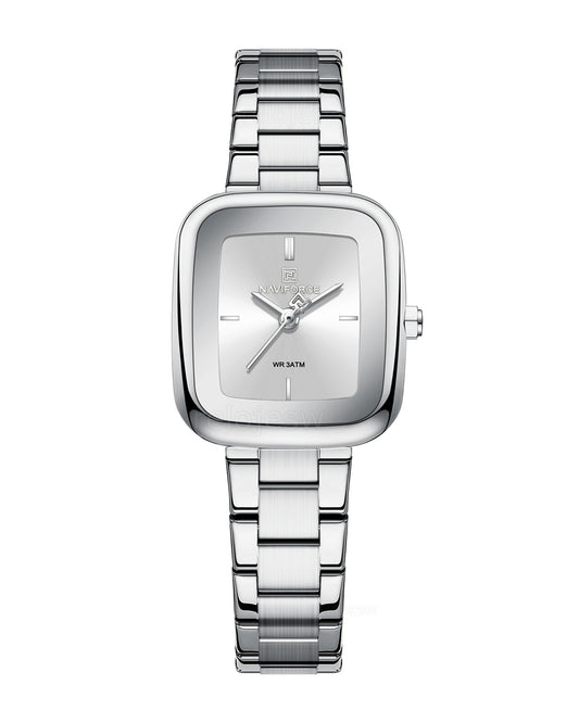 Reloj Naviforce Mujer Original Plateado NF5075-PLPL