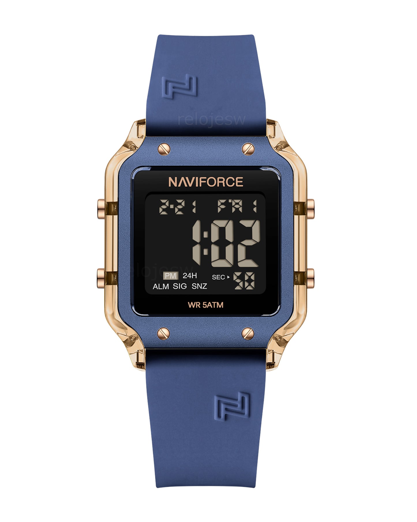 Reloj Naviforce Mujer Azul NF6105-AZOR