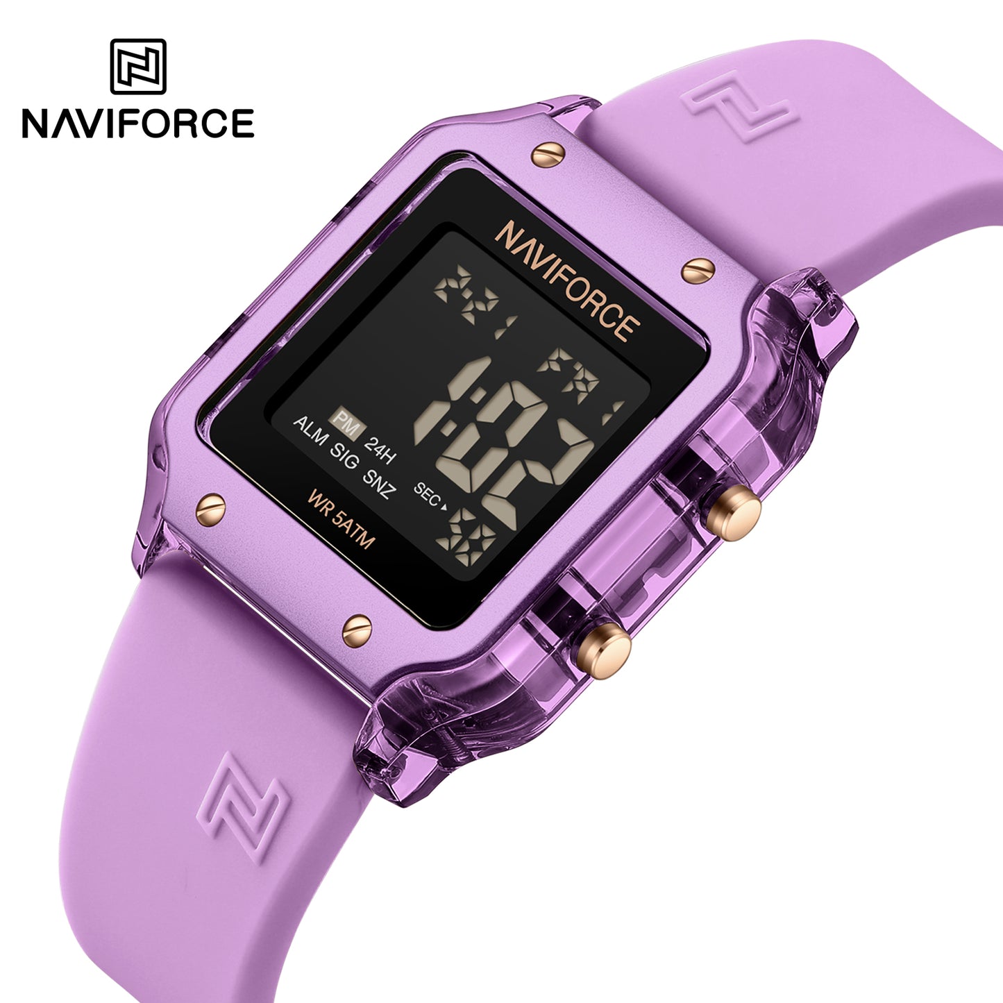 Reloj Naviforce Mujer Morado NF6105-MO