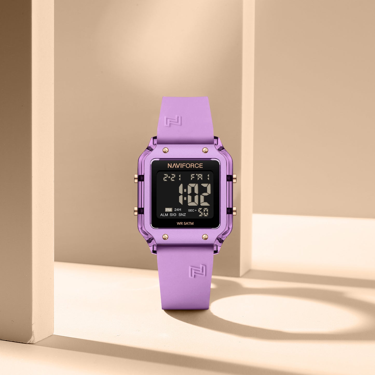 Reloj Naviforce Mujer Morado NF6105-MO