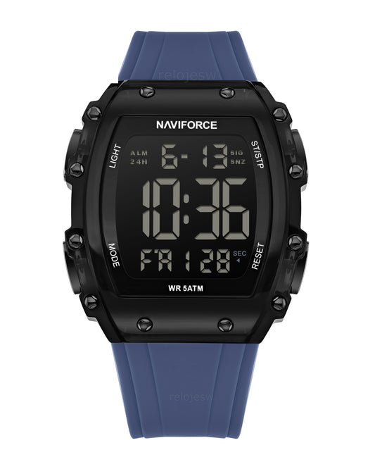 Reloj Naviforce Hombre Azul NF6107-AZNE