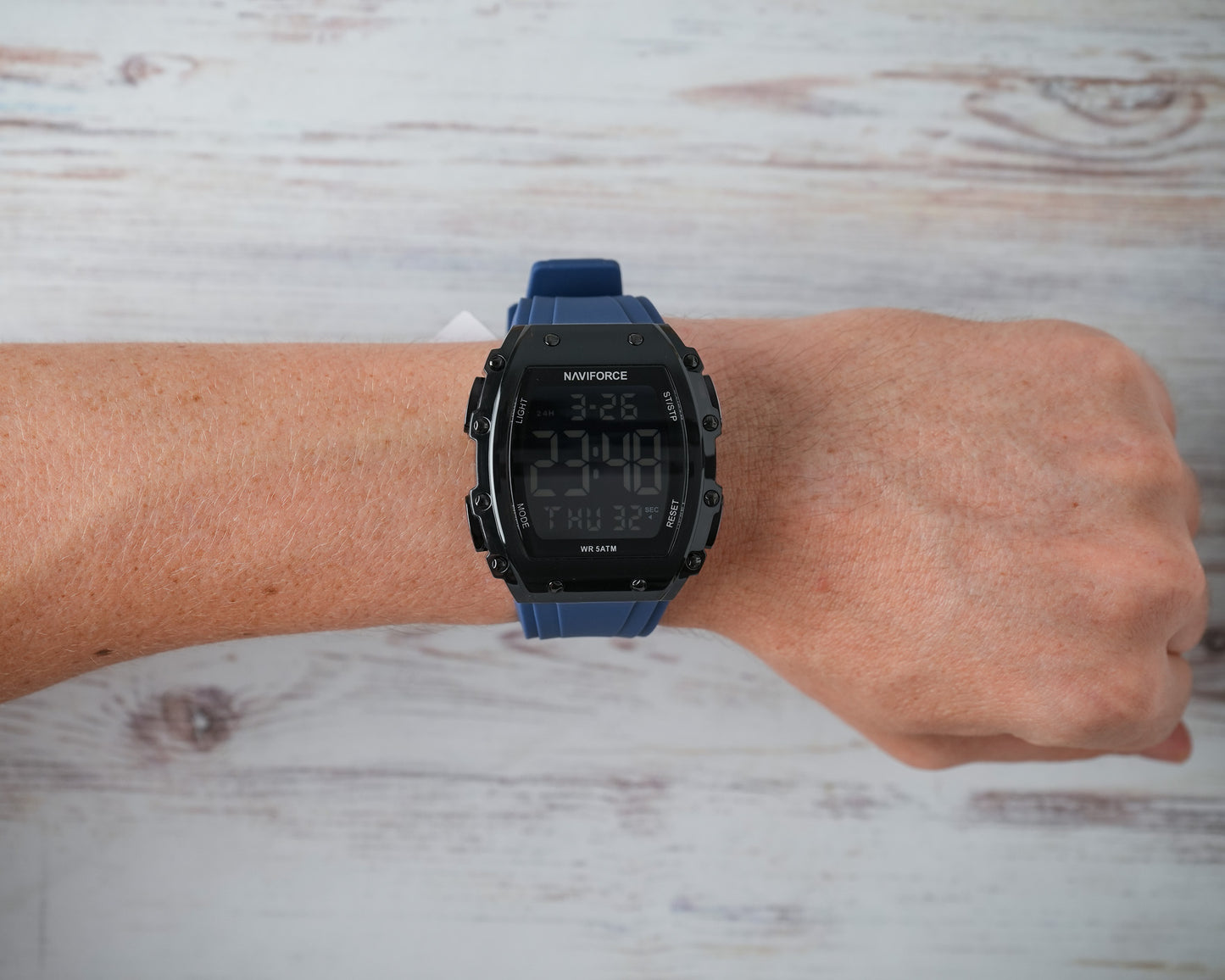 Reloj Naviforce Hombre Original Azul NF6107-AZNE