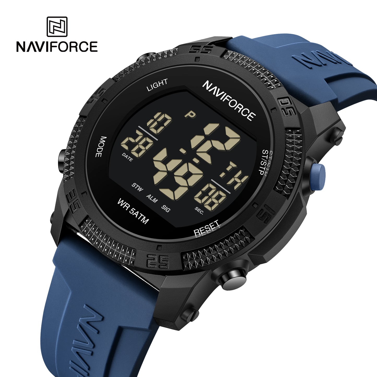 Reloj Naviforce Hombre Azul Negro NF7104-AZ