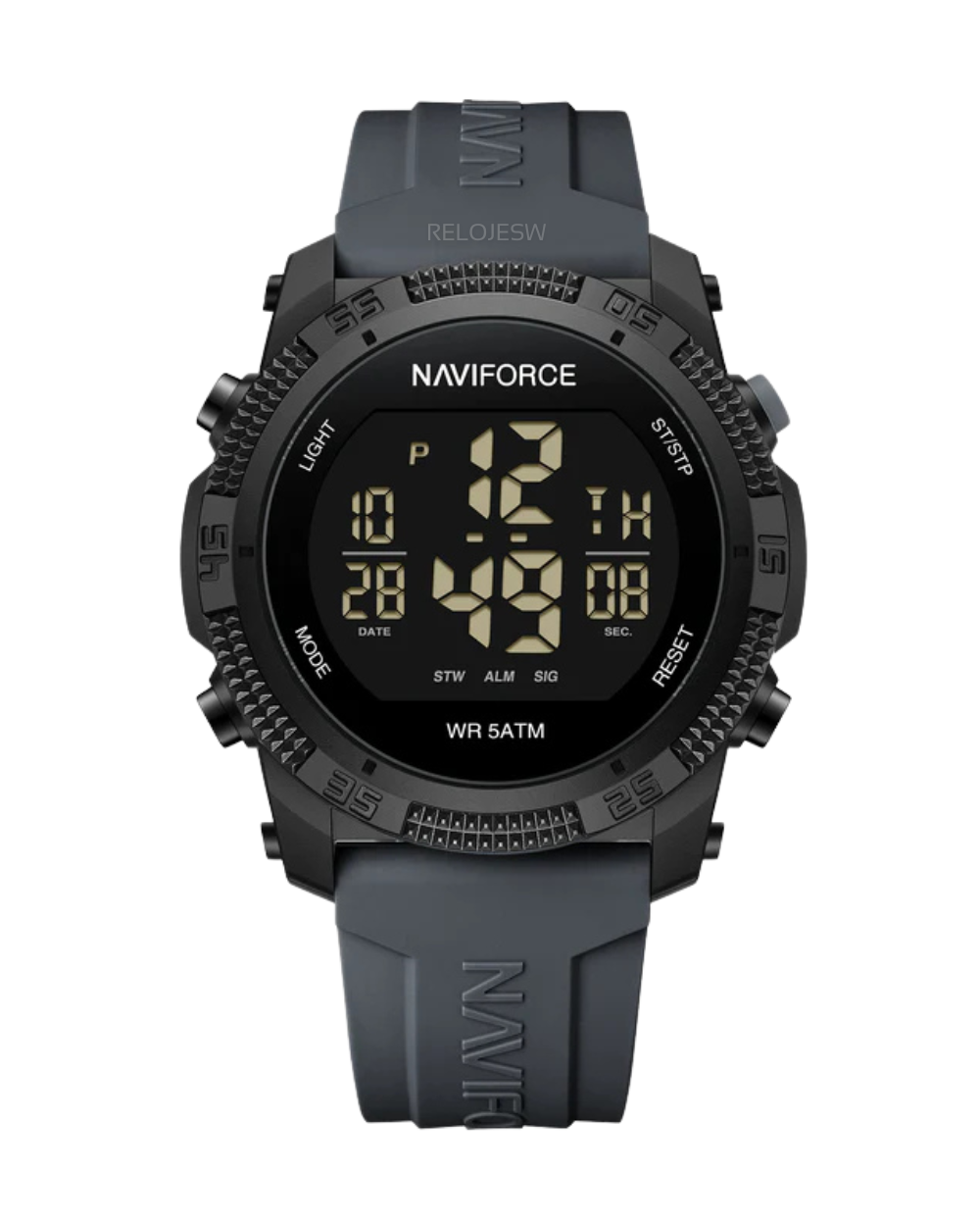 Reloj Naviforce Hombre Gris Negro NF7104-GRNE