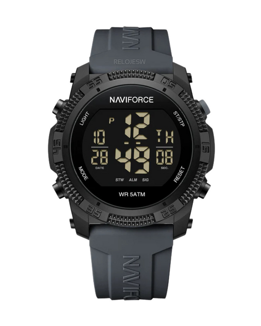 Reloj Naviforce Hombre Gris Negro NF7104-GRNE