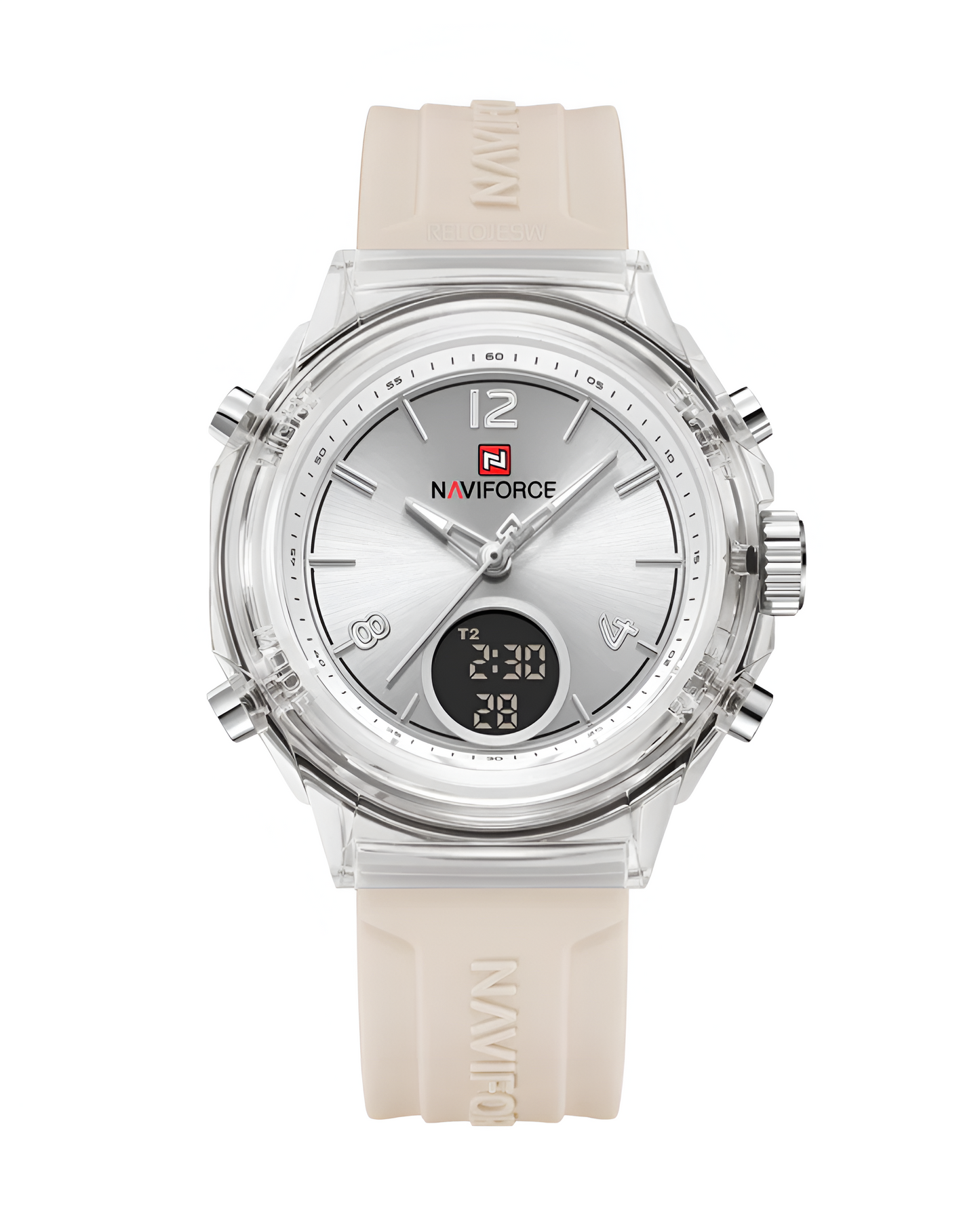 Reloj Naviforce Mujer Beige NF7109-BG