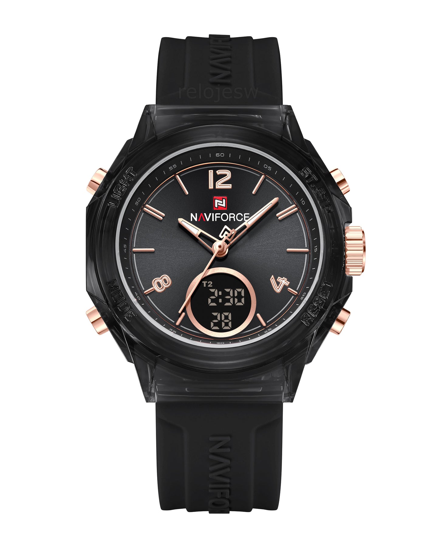 Reloj Naviforce Mujer Negro NF7109-NE