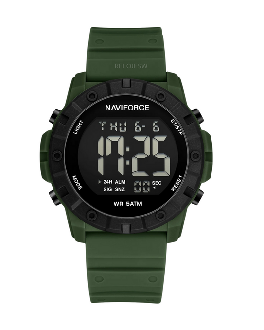 Reloj Naviforce Hombre Verde Negro NF7110-VE