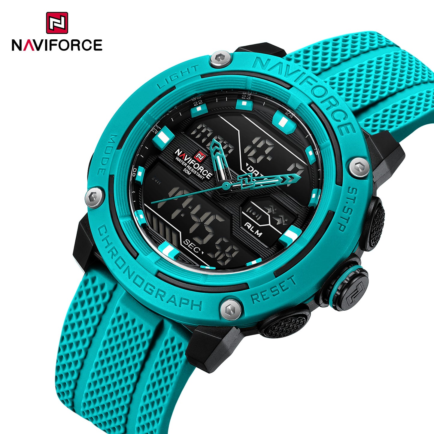 Reloj Naviforce Hombre Silicona NF7114-AG