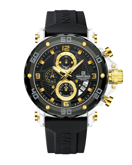 Reloj Naviforce Hombre Negro NF7123-NEDO
