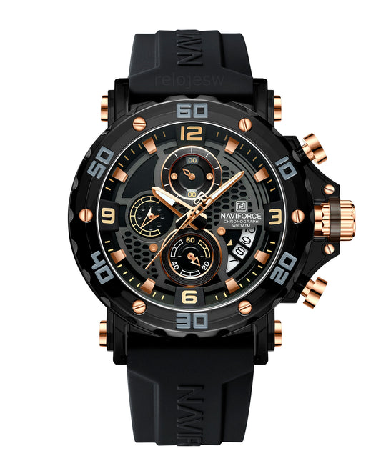 Reloj Naviforce Hombre Negro NF7123-NEOR