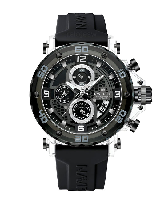 Reloj Naviforce Hombre Negro NF7123-NEPL