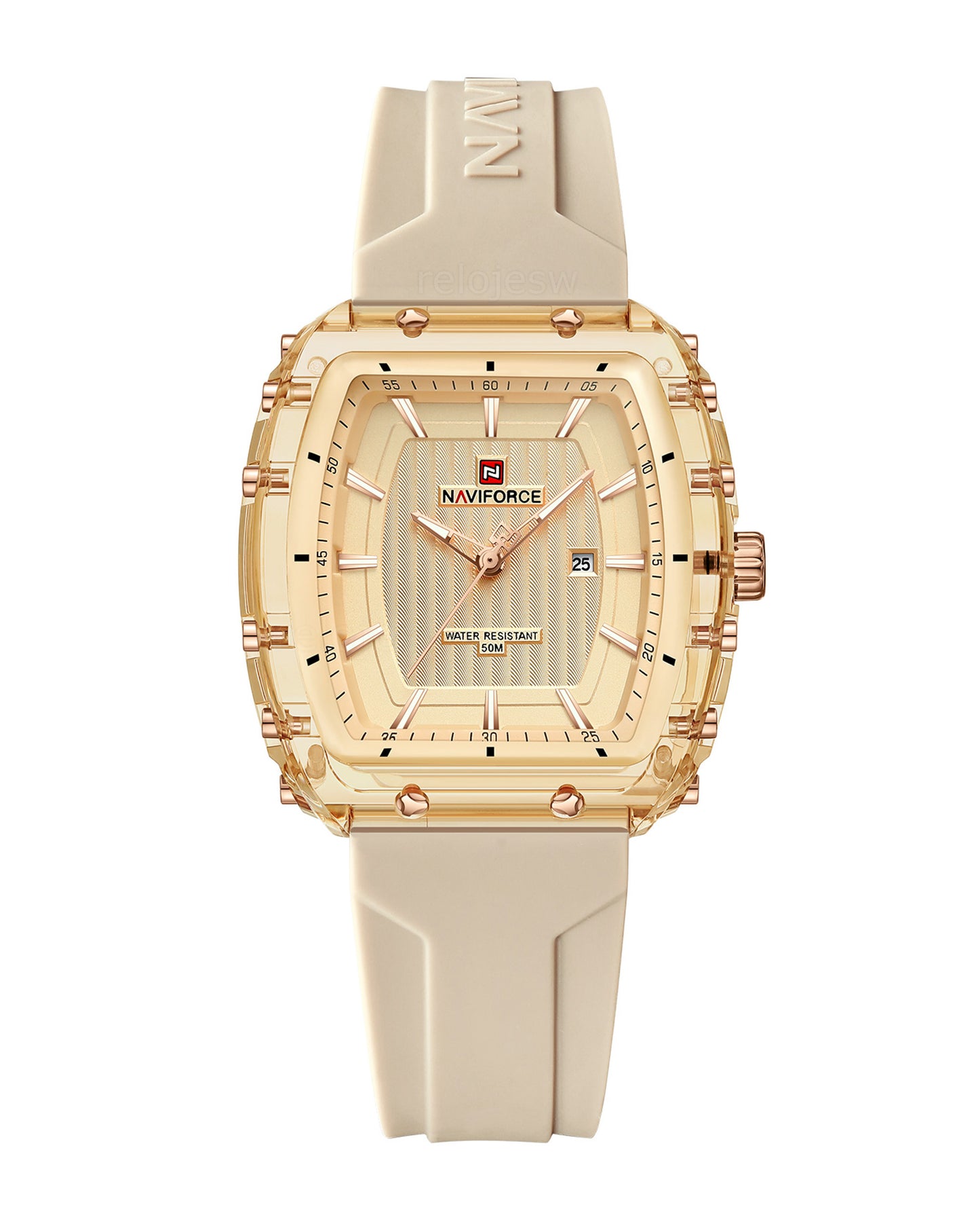 Reloj Naviforce Mujer Beige NF7124-BG