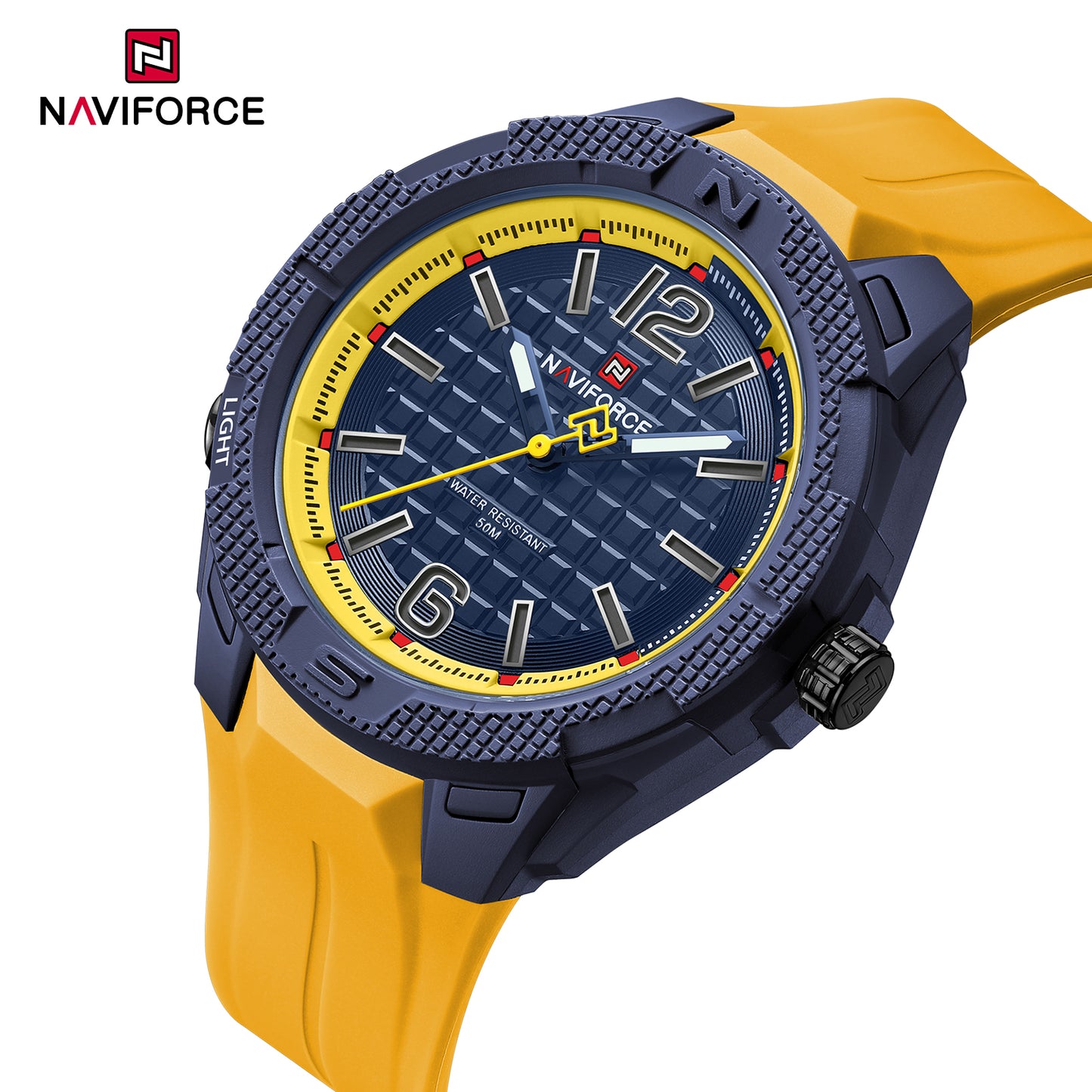 Reloj Naviforce Hombre Amarillo NF7126-AMAZ