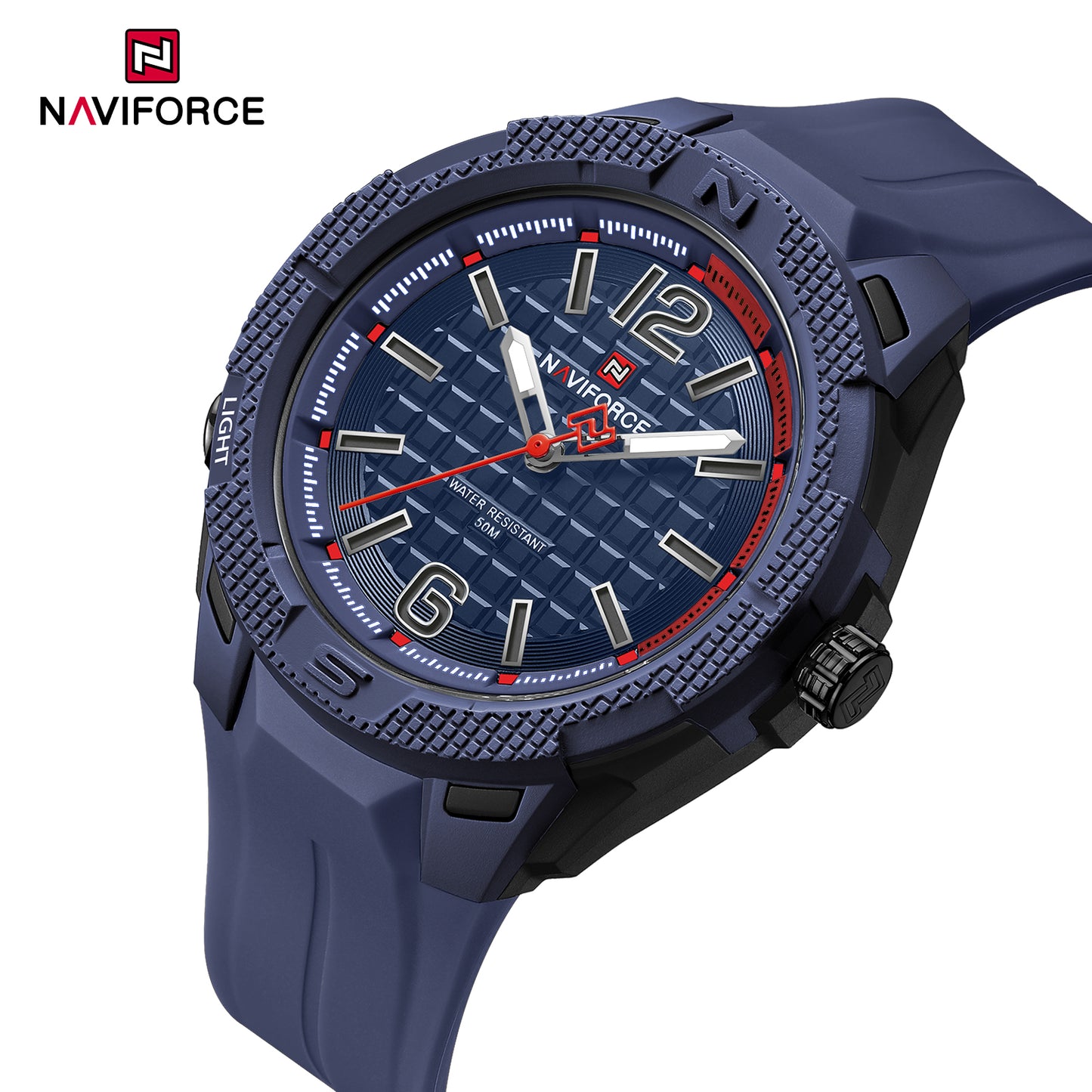 Reloj Naviforce Hombre Original Azul NF7126-AZRO
