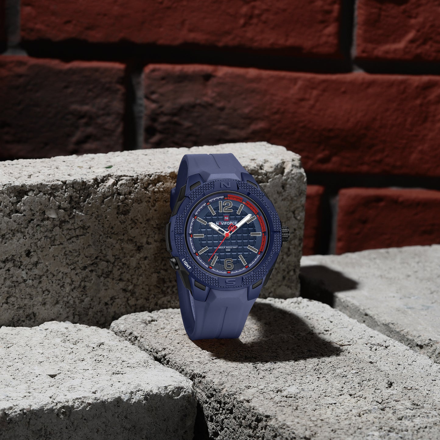 Reloj Naviforce Hombre Original Azul NF7126-AZRO