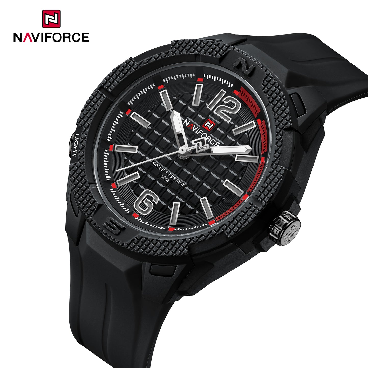 Reloj Naviforce Hombre Original Negro NF7126-NERO