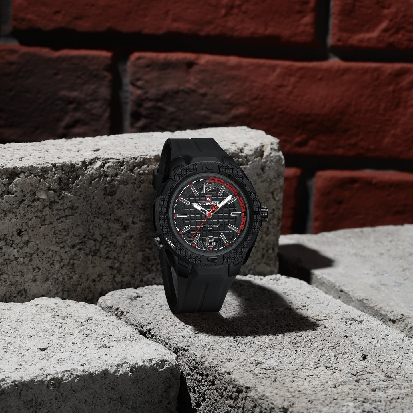 Reloj Naviforce Hombre Original Negro NF7126-NERO