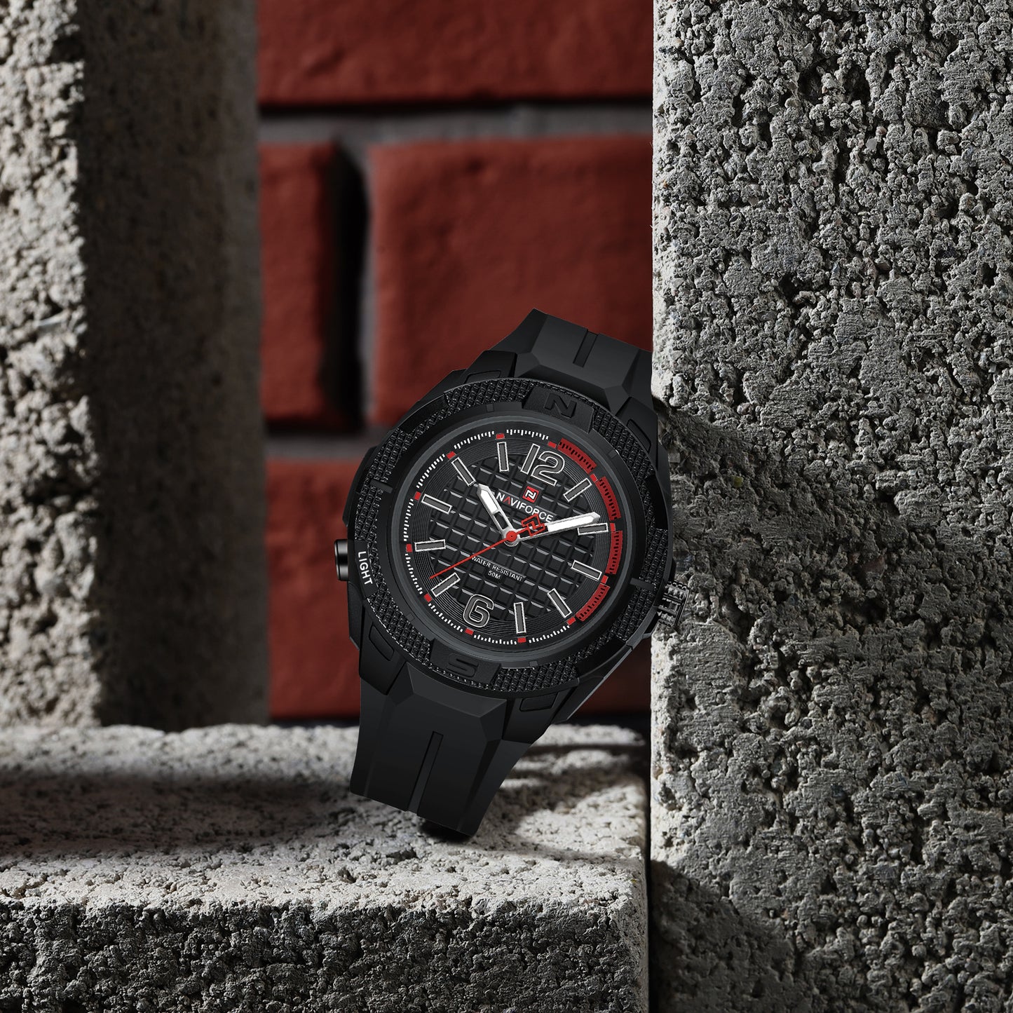 Reloj Naviforce Hombre Original Negro NF7126-NERO
