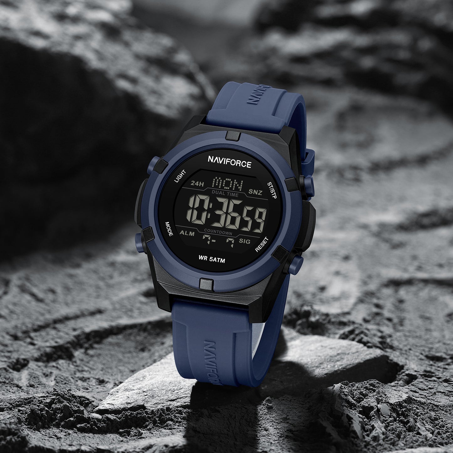 Reloj Naviforce Hombre Original Azul NF7127-AZ