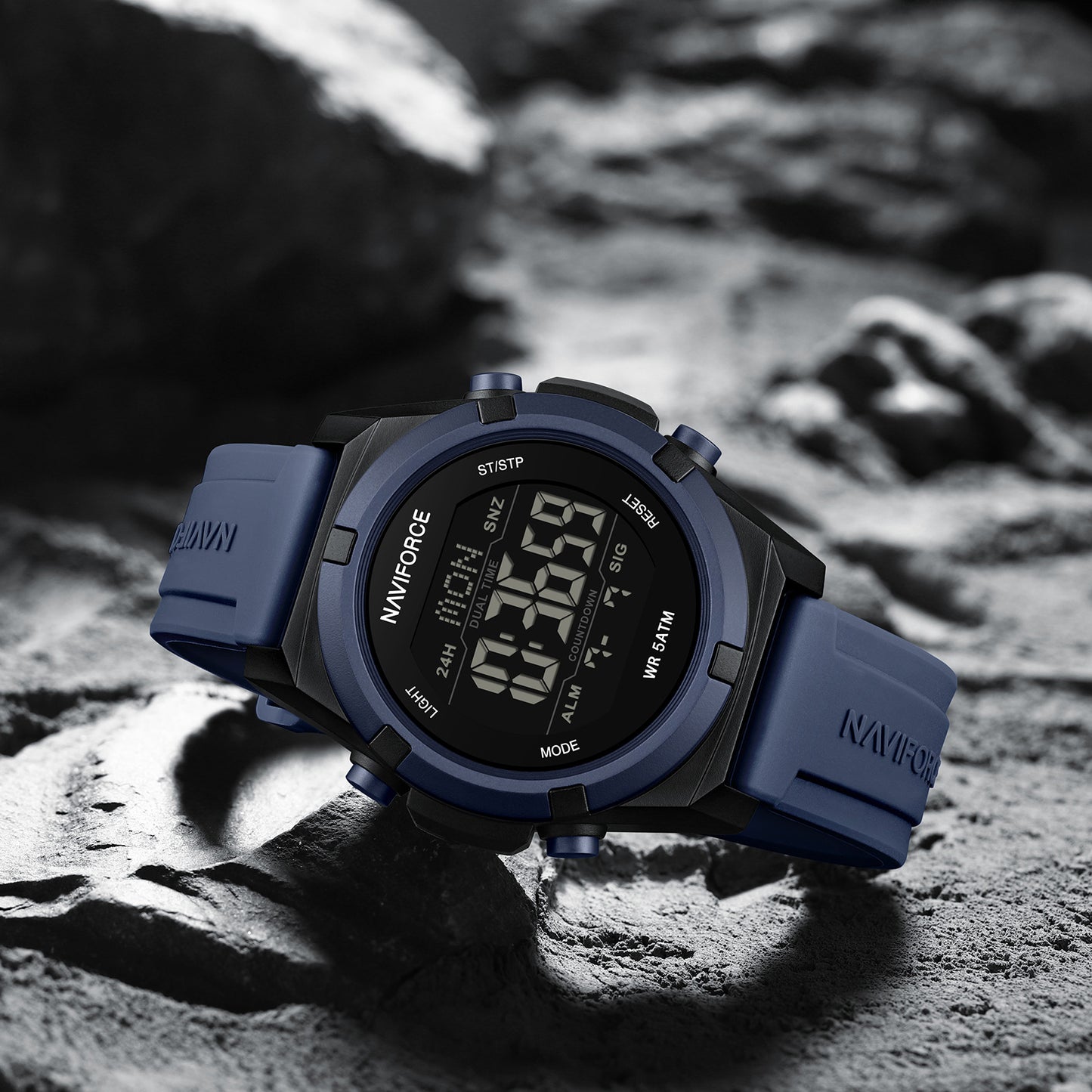Reloj Naviforce Hombre Original Azul NF7127-AZ