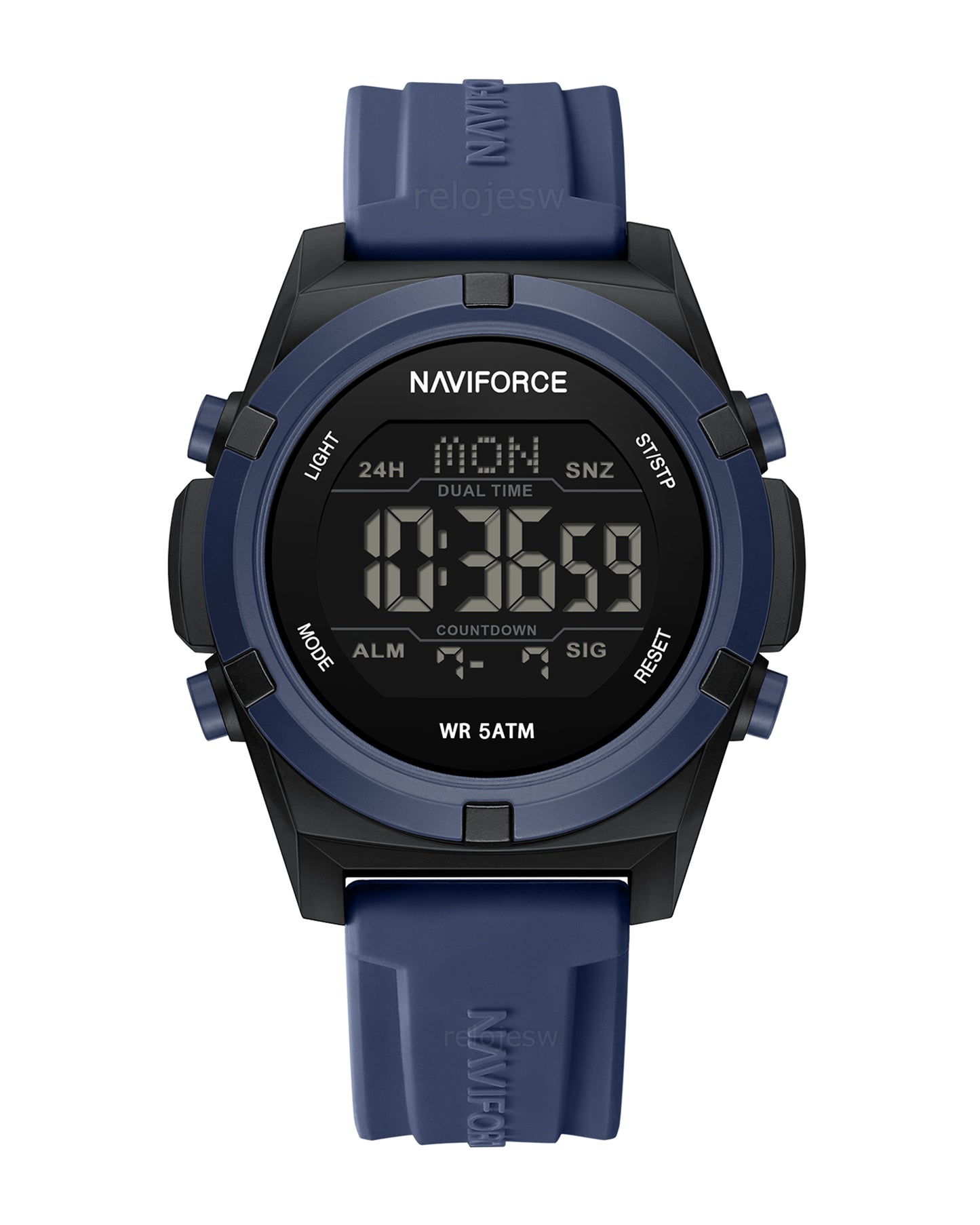 Reloj Naviforce Hombre Original Azul NF7127-AZ