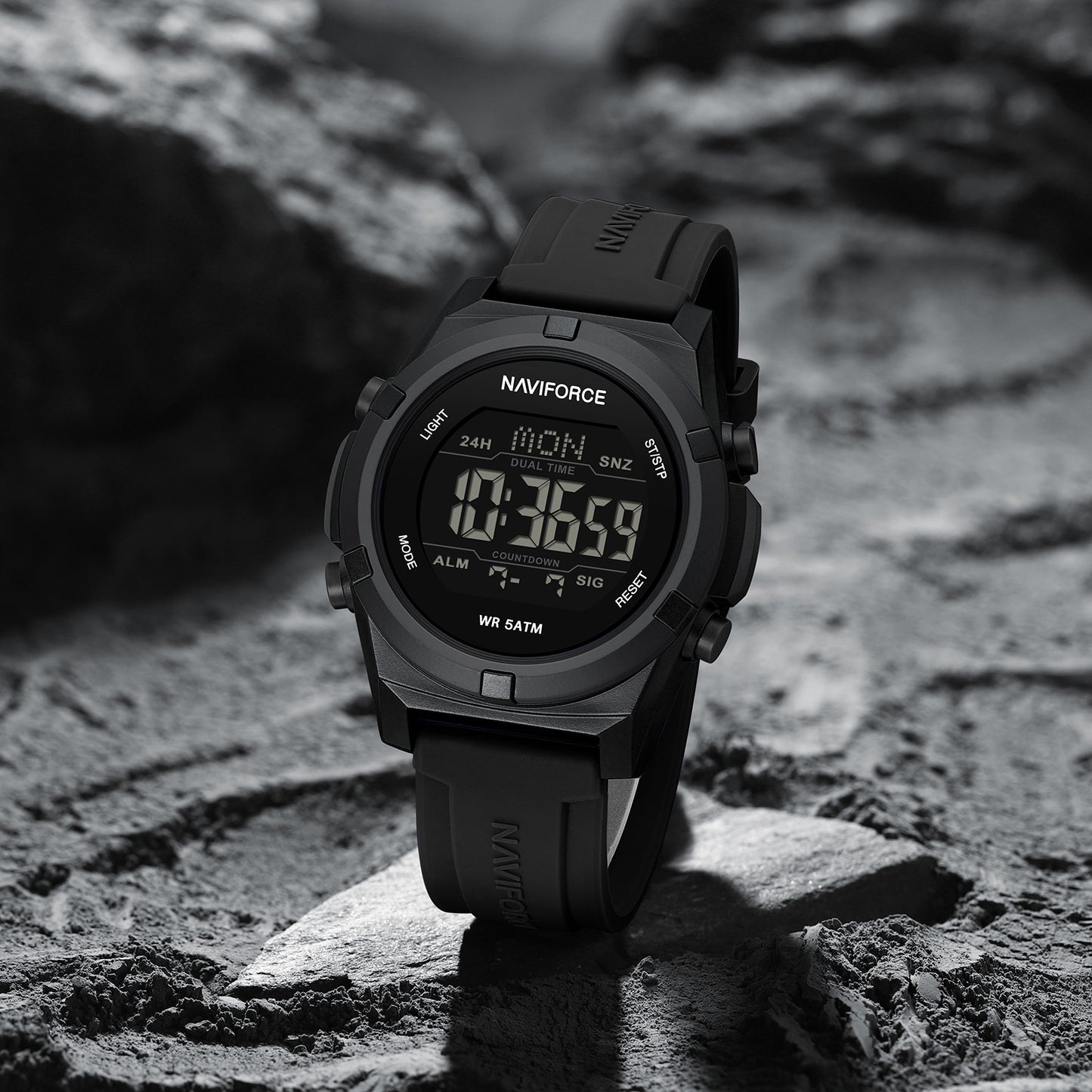 Reloj Naviforce Hombre Original Negro NF7127-NE