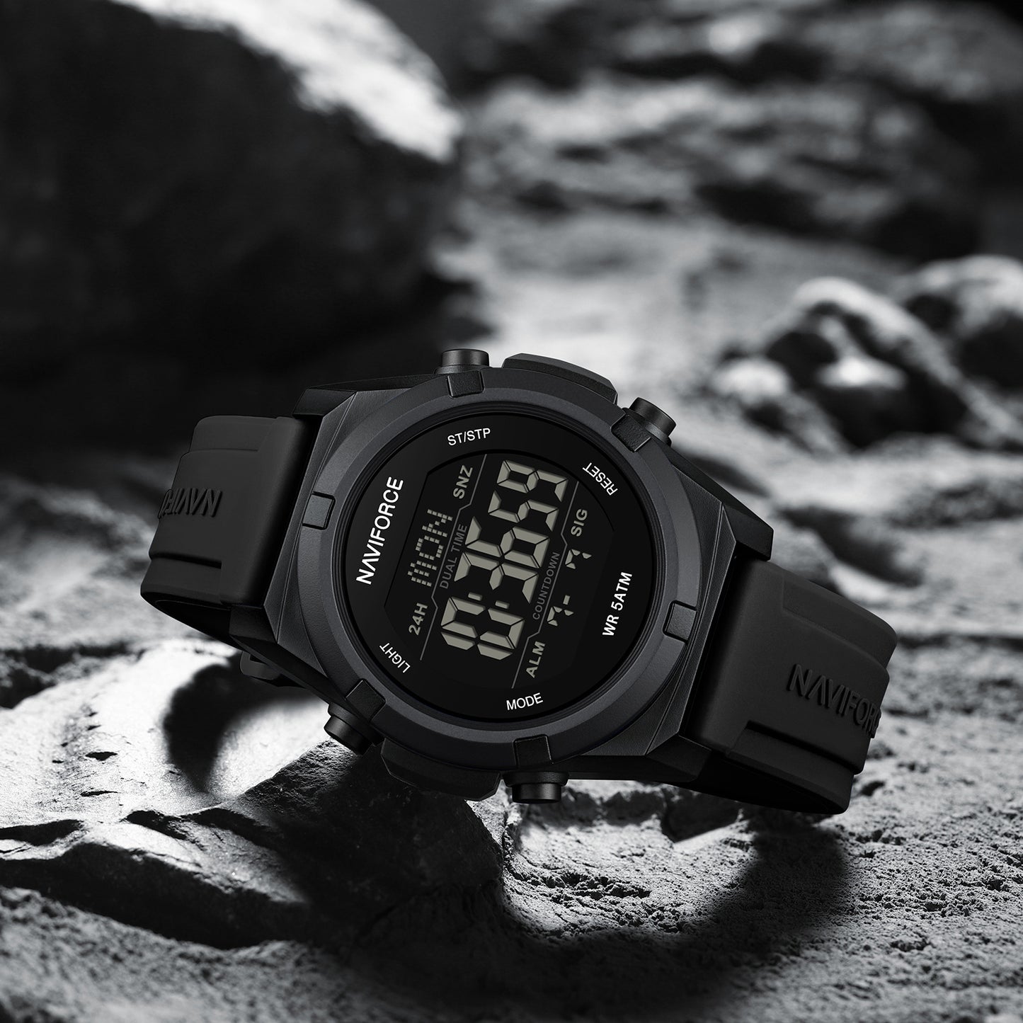 Reloj Naviforce Hombre Original Negro NF7127-NE